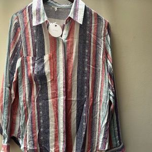 NWT EN CRÉME Long sleeve women blouse